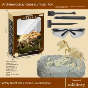Archaeological Digging Toy Dinosaur Fossil