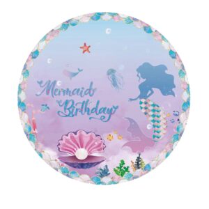 Complete Mermaid Birthday Party Table Setting – Serves 16 Guests