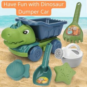 6pcs Dinosaur Vehicle, Beach Sand Toys Set